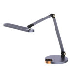 НАСТОЛНА ЛАМПА, СИВ АЛУМИНИЙ + ABS, LED SMD 10 W, 500 LM, CCT 3000 K–4000 K–5700 K, IP20