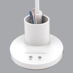 Офисна лампа от черен пластмасов корпус + силикон, LED SMD, 8 W, 300 lm, CCT 3000 K–3800 K–5700 K, IP20 - Image 4