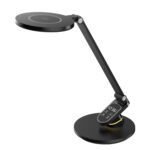 НАСТОЛНА ЛАМПА, ЧЕРНА, ABS, LED SMD, 10 W, 550 lm, CCT 3000 K–4000 K–5700 K, IP20