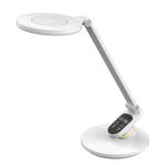 НАСТОЛНА ЛАМПА, БЯЛА, ABS, LED SMD, 10 W, 550 LM, CCT 3000 K–4000 K–5700 K, IP20