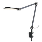 НАСТОЛНА ЛАМПА, ЧЕРНА, ABS, LED SMD, 9 W, 500 LM, CCT 3000 K–4000 K–6000 K, IP20