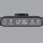 НАСТОЛНА ЛАМПА, СРЕБЪРНА, АЛУМИНИЙ + ABS, LED SMD, 12 W, 600 LM, CCT 3000 K–3800 K–5700 K, IP20 - Image 4