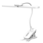 НАСТОЛНА ЛАМПА, БЯЛА, ABS, LED SMD, 6 W, 360 LM, CCT 3000 K–4300 K–6300 K, IP20