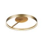 ROLLIE – таванна лампа, златист алуминий, LED SMD, 42 W, CCT 2100 lm, IP20, 576 × 145 мм