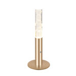 OASIS – НАСТОЛНА ЛАМПА, ЗЛАТЕН АЛУМИНИЙ, LED COB 7 W, С РЕГУЛИРАНЕ НА ЯРКОСТТА, 2700 K, 350 LM, IP20, 150 × 150 × 380 мм
