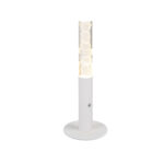 OASIS – НАСТОЛНА ЛАМПА, ПЯСЪЧНО-БЯЛ АЛУМИНИЙ, LED COB 7 W, С РЕГУЛИРАНА ЯРКОСТ, 2700 K, 350 LM, IP20, 150 × 150 × 380 мм