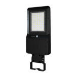 Слънчево LED улично осветително тяло със смарт сензор, 40 W, 3 CCT, IP65, 140° × 70°, Ra ≥ 80