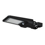 Слънчев уличен LED осветител със смарт сензор, 12 W, 3 CCT, IP65, 140° × 70°, Ra ≥ 80