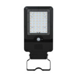 Слънчев уличен LED осветител със смарт сензор, 12 W, 3 CCT, IP65, 140° × 70°, Ra ≥ 80 - Image 3