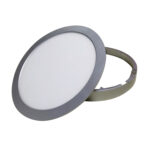 P/O СРЕБЪРЕН LED КРЪГЪЛ ТЪНЪК ПАНЕЛ 26 W, 3000 K, 1830 lm, 230 V, Φ295, Ra80