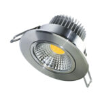 P/O Кръгъл N.MAT MOV. LED прожектор 6 W, 4000 K, 430 lm, COB, 230 V, 60°, Ra80