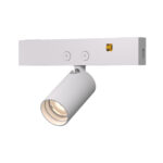 MINI БЯЛ МАГНИТЕН СПОТ 24 V DC 1 W 4000 K 85 LM 24° RA90 5 години Φ12x22(38) мм