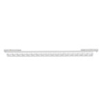 TMIKA-MINI Магнитна лампа, бял алуминий, LED SMD, 15 W, 3000 K, 1127 LM, IP20, 5 години