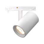 MINI БЯЛ МАГНИТЕН СПОТ 24 V DC 9 W 3000 K 840 LM 38° RA90 5 години Φ45*70(102) мм