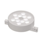 TREYE-MINI Бял магнитен спот 24 V DC, 5 W, 4000 K, 270 lm, Φ71×32 мм, 5 години